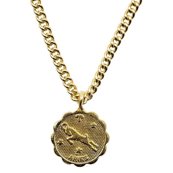 🍓Zodiac Pendant Necklace |Aries, Taurus, Gemini, Cancer, Leo, Virgo, Libra, etc - Picture 7 of 12